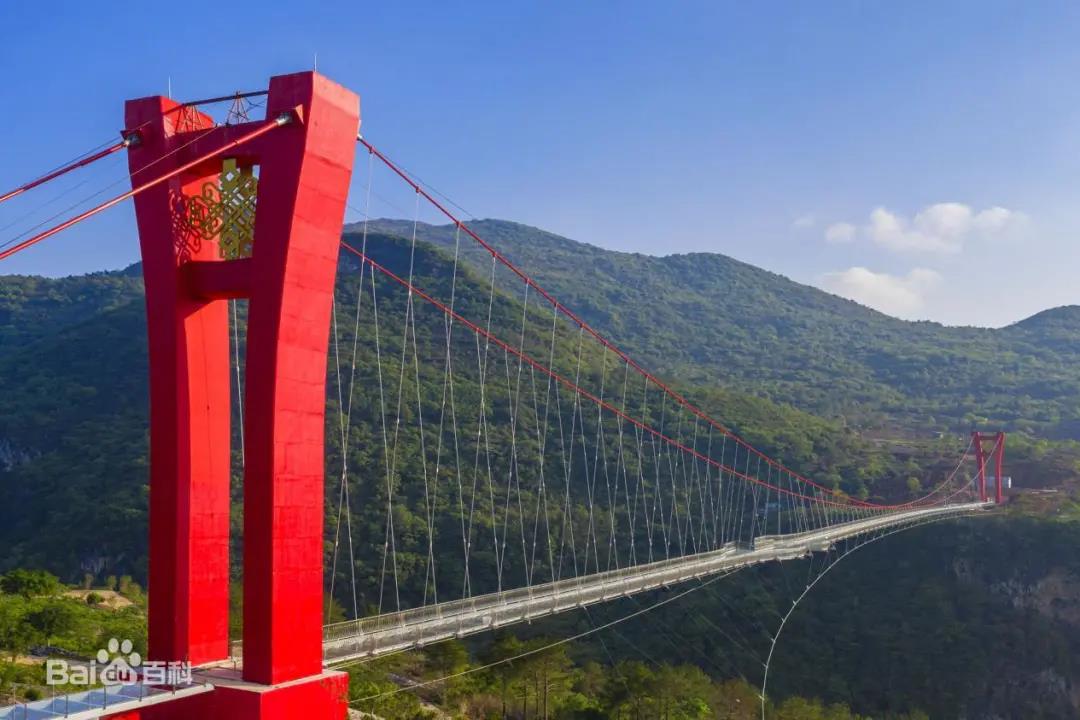 【涂可诺漆工程案列】世界“最长玻璃桥”湟川三峡擎天玻璃桥