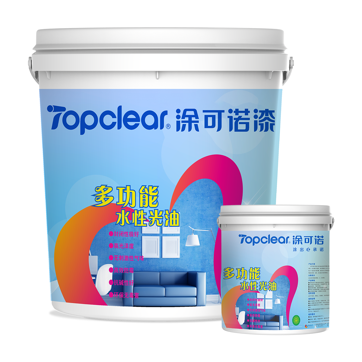 涂可诺多功能水性光油