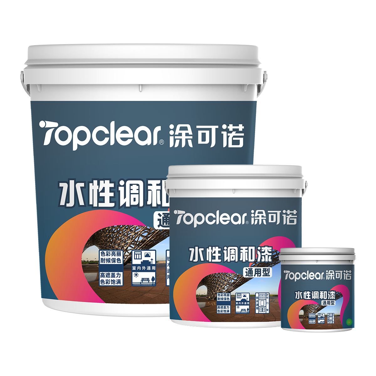 涂可诺水性调和漆（平光）