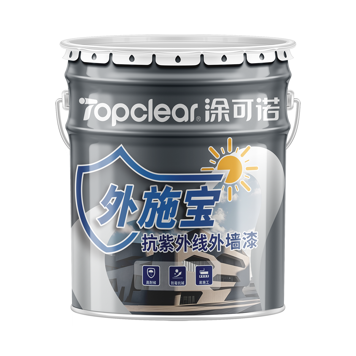涂可诺外施宝抗紫外线乳胶漆